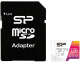 Карта MicroSDXC 128 Gb Silicon Power SP128GBSTXBV1V20SP (Class 10, до 100Мб/с, с адаптером SD)
