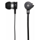 Наушники с микрофоном Оклик HS-S-210 черный (внутриканальные, с 4-х конт Jack для телефонов и ноутбуков)