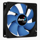 Вентилятор 92x92x25 Aerocool Force 9 Blue (скольжение, 3-pin+Molex)