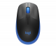 Беспроводная мышь Logitech M190 черный/синий (USB)