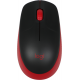Беспроводная мышь Logitech M190 черный/красный (USB)