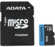 Карта MicroSDXC 64 Gb A-Data AUSDX64GUICL10A1-RA1 (Class 10, до 85Мб/с, с адаптером SD)