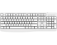 Клавиатура Acer OKW301 белый USB (ZL.KBDCC.01B)