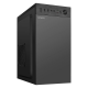 Корпус MiniTower Ginzzu B400 (mATX, без БП) черный